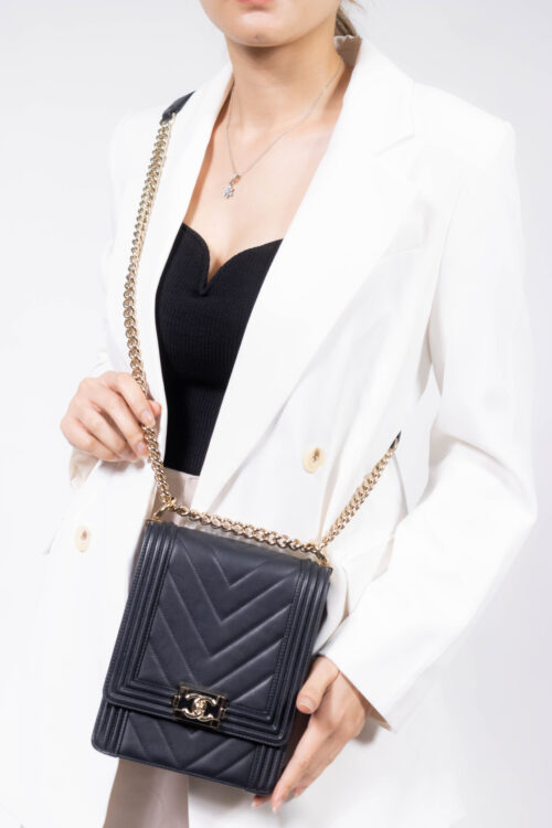 CHANEL  BOY North South Bag - Image 4